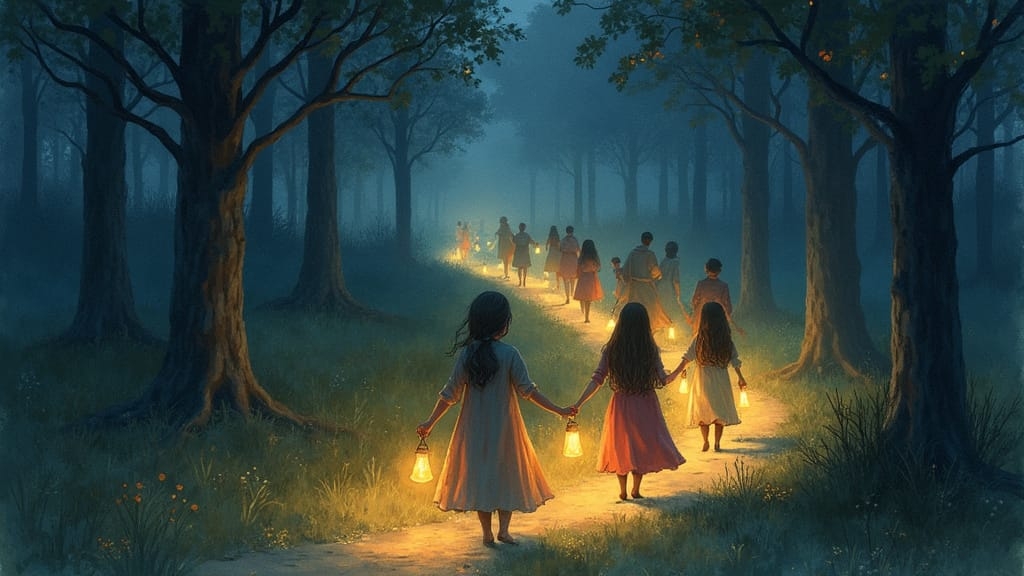 Lanterns of Support by MetaVerse Slim